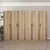 Hanah Home Garderober Kale-7631, 270x210x52 cm, Braon