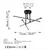 Opviq Ledflower 13649 Luster, Crni