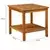 Lesena odlagalna mizica WASHINGTON, 45x45x45cm, rjava Casaria