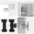 Kuhinjska jedinica LUCCA 4 pcs Betonska siva Konstruirano drvo