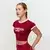 GymBeam Women‘s Varsity T-Shirt Red