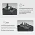 Potovalni adapter Techsuit HHT904-W3 EU/UK/AUS/US, 3x USB + 1x USB-C, PD 30W - bel
