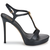 MICHAEL Michael Kors  Sandale i polusandale BERKLEY STILETTO PLATFORM  Crna