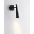 JOY ZIDNA LAMPA LED 7W/3000K/667lm/IP20/CRNA