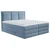 MID.YOU POSTELJA BOXSPRING 140 cm  x 200 cm , tekstil modra