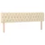 Vidaxl Box spring postelja z vzmetnico krem 180x200 cm blago