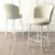 Hanah Home Set barskih stolica Alte, 6 komada, Krem-beli