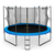 Klarfit Rocketboy 430, 430 cm trampolína, vnútorná bezpečnostná sieť, široký rebrík, modrá (FIT11-Rocketboy430)