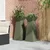 Stup saksija 2 pcs Maslinasta 40 x 40 x 100 cm
