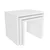 Hanah Home Set klub stolova, 3 komada Zariel Beli