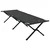 Sklopivi kamperski krevet Crna 193 x 69 x 45 cm Oxford tkanina