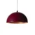 Brilagi - LED luster na lanku METALO 1xE27/40W/230V prečnik 60 cm bordo/bakarna