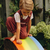 Kinderfeets-Kinderboard daska za ravnotežu -Rainbow Wash