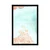 Plakat umetniška plaža - 20x30 white