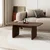 Hanah Home klub sto Pietra, 100 cm, orah Milano