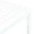 Vidaxl Vrtna miza 78x78x72 cm plastika