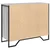 Komoda boja hrasta sonome 91x35,5x74,5 cm konstruirano drvo