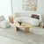 HANAH HOME Sto za dnevnu sobu Nova Sapphire Oak