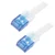 Omrežni kabel LAN RJ45 Cat.6 U/UTP, raven bel, 0,25 m, gigabitni patchcord