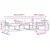 Set vanjskih sofa s jastukom 3 pcs Bijela i krem Poliester