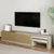 HANAH HOME TV polica Nest Travertine Warm Oak