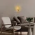 Opviq Zidna lampa Leaf-15322, 20x30x8cm, IP20, Zlatna boje