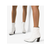 Reike Nen - woven 80mm ankle boots - women - White