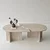 HANAH HOME Sto za dnevnu sobu Missisipi Travertine