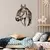 Wallity Zidna dekoracija Horse-2, 38x53 cm, Braon