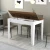 HANAH HOME Kuhinjski sto Kiev 511 Walnut White