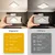 Aigostar - LED plafonsko nadgradno svetlo, 9W, 230V, 4000K, 12,2x12,2 cm, bela