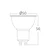 Braytron LED sijalica BRY-PREMIUM-5.5W-GU10-38D-DIMABILNA-STAKLENA-4000K