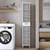 Hanah Home ormarić za kupatilo KC112, 30 cm, beli