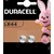 Duracell alkalna baterija LR44 HSDC (pak 2 kom)