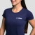 GymBeam Ženska majica Basic Navy Blue