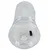 Koopman Dekorativna LED sveča 5x11cm, na baterije, prozorna