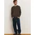 Pull&Bear Pulover rjava