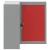 Ormar za alate s policom Crvena i siva 55 x 55 x 55 cm