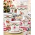 Set of 2 coffee cups with saucers, porcelain, 80ml, Magie de Noel -