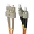 Qoltec SC/UPC - FC/UPC optični patchcord | Večmodni | 50/125 | OM2 | Duplex | 5 m