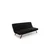 Atelier del Sofa Trosed na razvlačenje Zola, 180x64x78cm, Crni