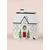 Aberto Design Dekorativni predmet SUS0228, 21x15x25 cm, Bela