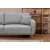 Atelier Del Sofa Garnitura raztegljivega kavča in postelje, Hera Set - siva
