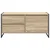 TV ormar s ladicama Sonoma 100 x 36 x 49.5 cm Konstruirano drvo