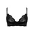 Trendyol Black Lace Rope Strap Demi Covered Knitted Bra