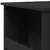 Barski stol sa policom za odlaganje crni hrast 102x50x103,5 cm