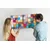 tulup.si Magnetna steklena tabla Lesene kocke 120x60 cm
