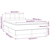 Greatstore Box spring postelja z vzmetnico temno modra 120x200 cm žamet
