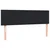 Vidaxl Box spring postelja z vzmetnico črna 160x210 cm žamet