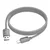 Hoco USB-A–USB-C kabel Hoco 3 A, 1 m, X113, siv